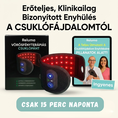 ReLuma™ Kettős Hullámhosszú Fényterápiás Pánt